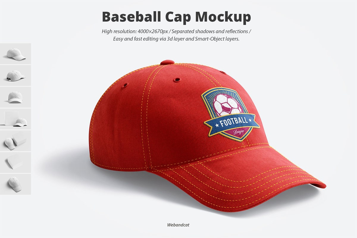 baseball cap mockup