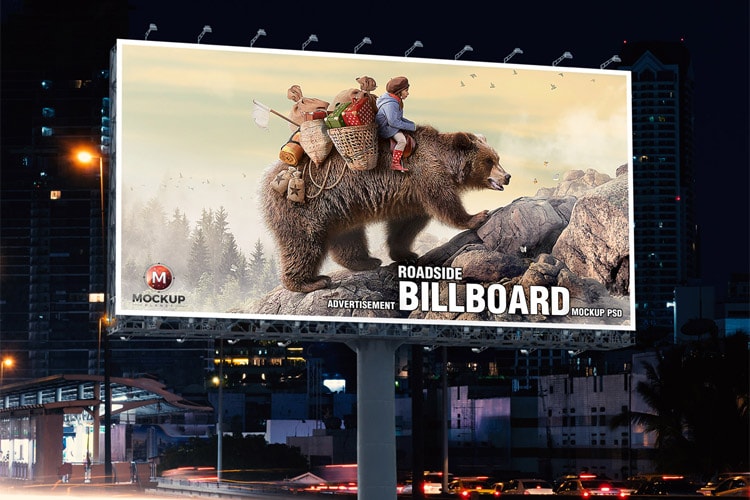 free billboard mockup