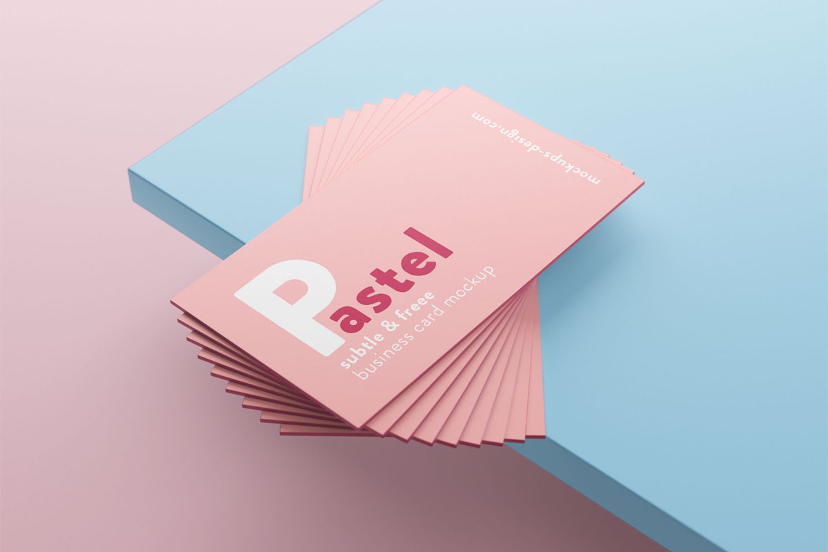 free business card mockup