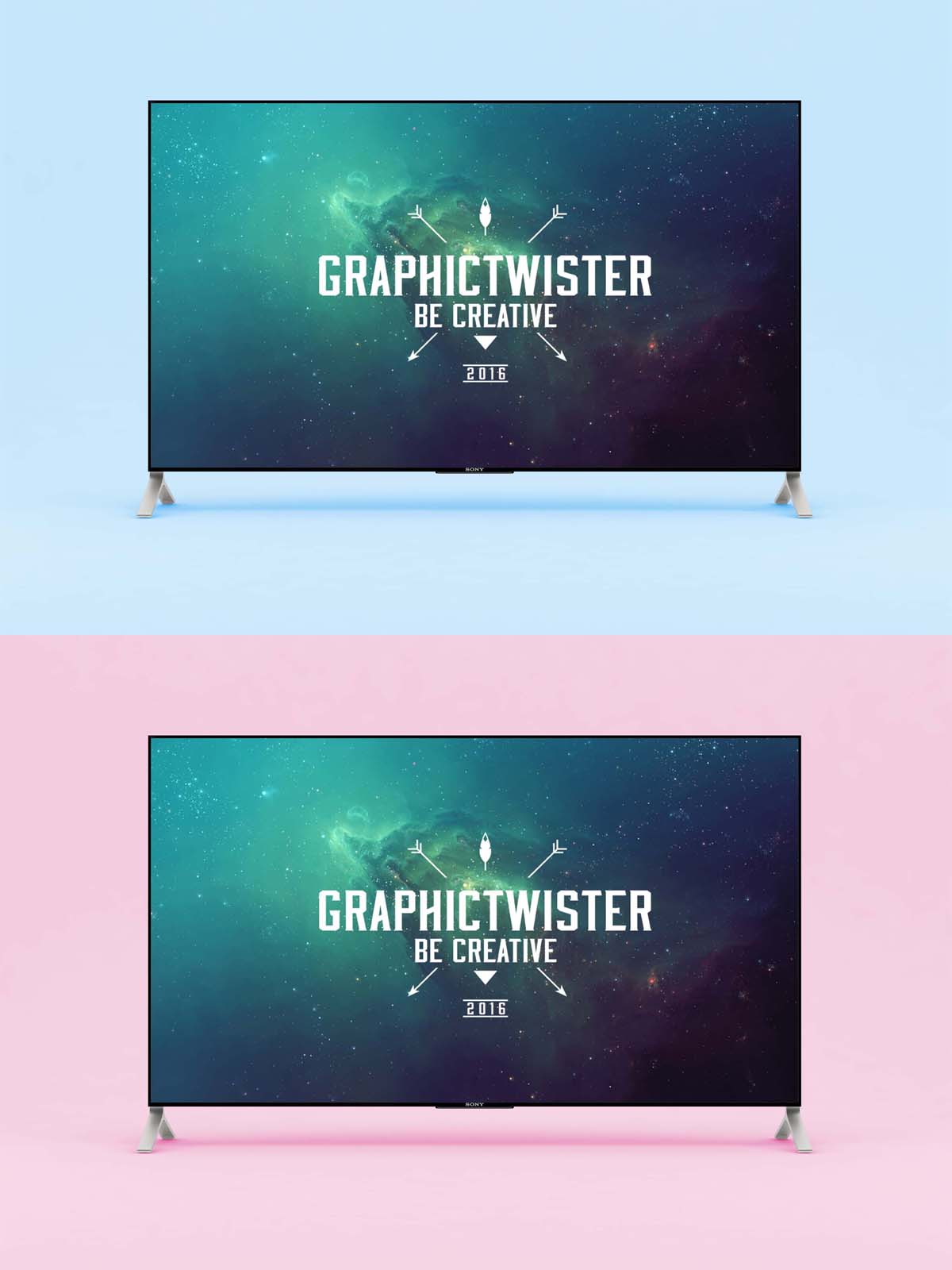 smart tv mockup