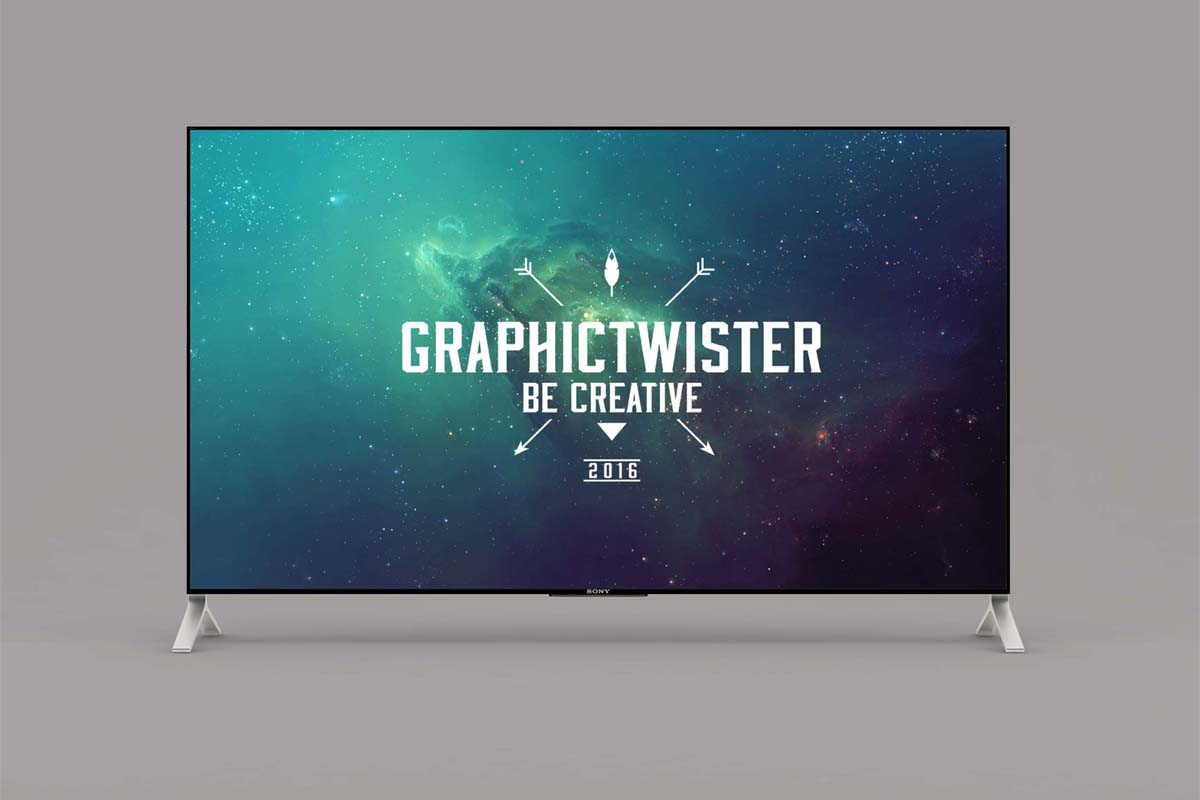 smart tv mockup