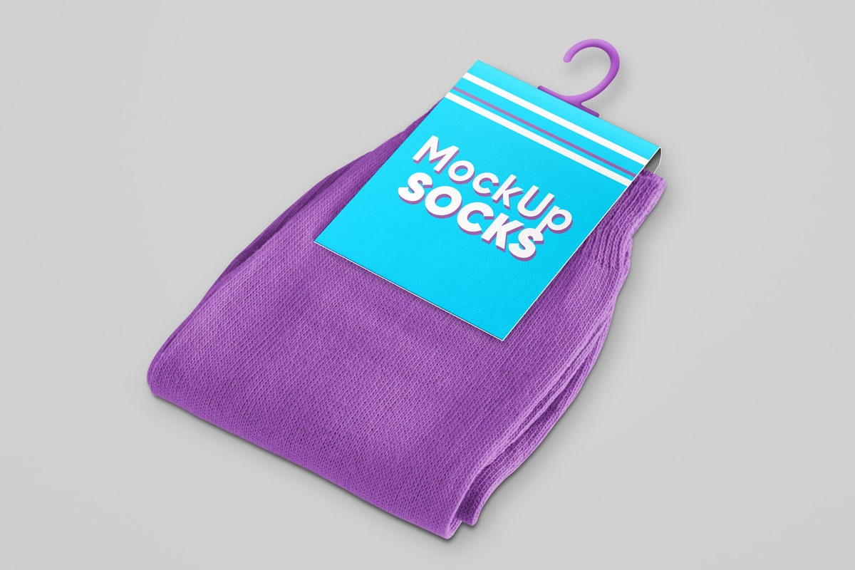 Get Socks Packaging Mockup Free File Mockups