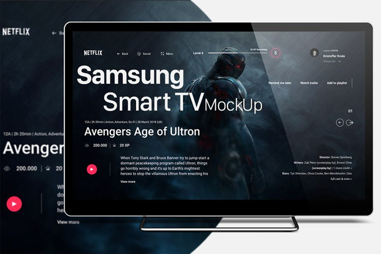 Download Smart TV Mockup 2017 - Mockups Freebies