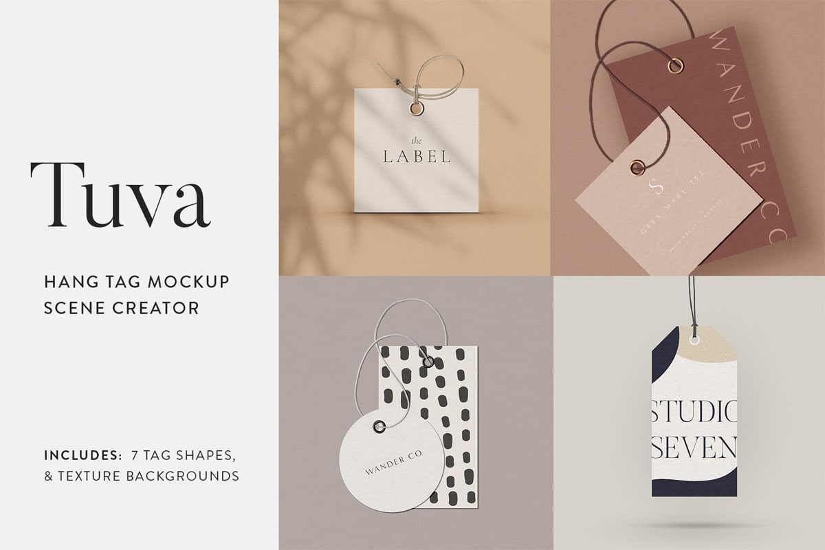 Download Tuva Hang Tag Mockup Scene Creator Find The Perfect Creative Mockups Freebies To Showcase Your Project To Life