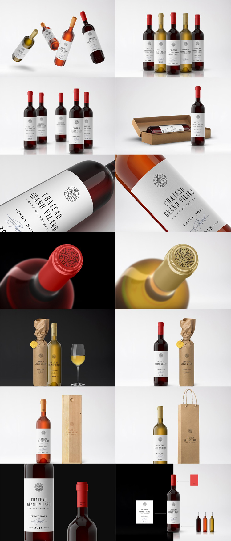 Download Wine Packaging Mockups - Find the Perfect Creative Mockups Freebies to Showcase your Project to Life