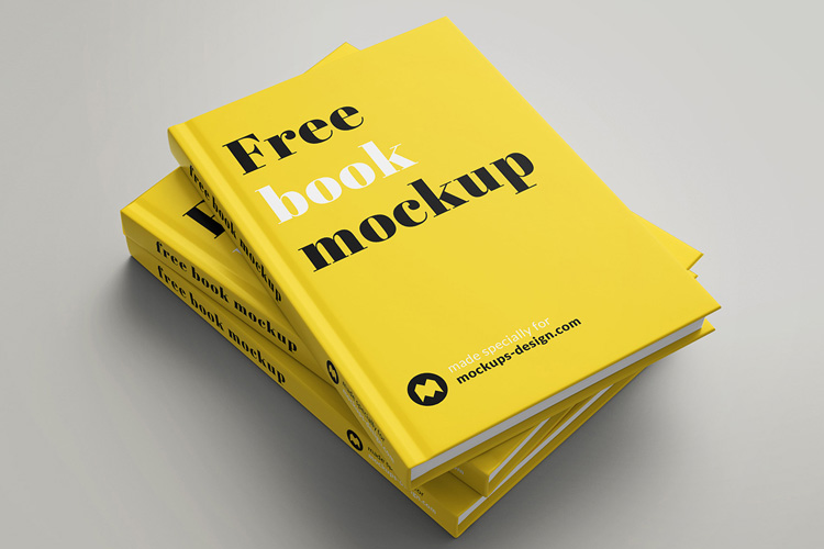 Free Book Mockup Psd