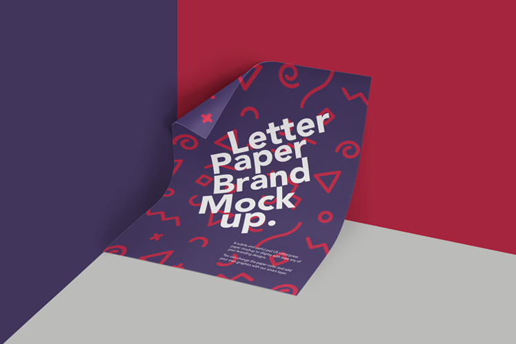 Download Free Letter Paper Psd Mockup - Find the Perfect Creative ...