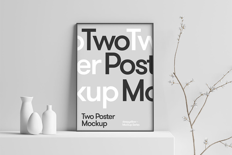 Download Free Poster Frame Mockup Find The Perfect Creative Mockups Freebies To Showcase Your Project To Life