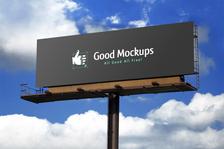 Download Free Realistic Billboard Mockup Find The Perfect Creative Mockups Freebies To Showcase Your Project To Life