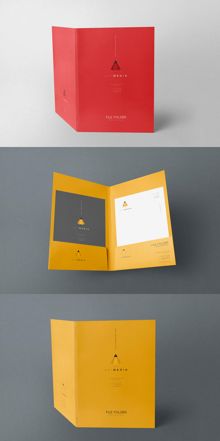 Download Free Outstanding Folder Mockups - Find the Perfect Creative Mockups Freebies to Showcase your ...