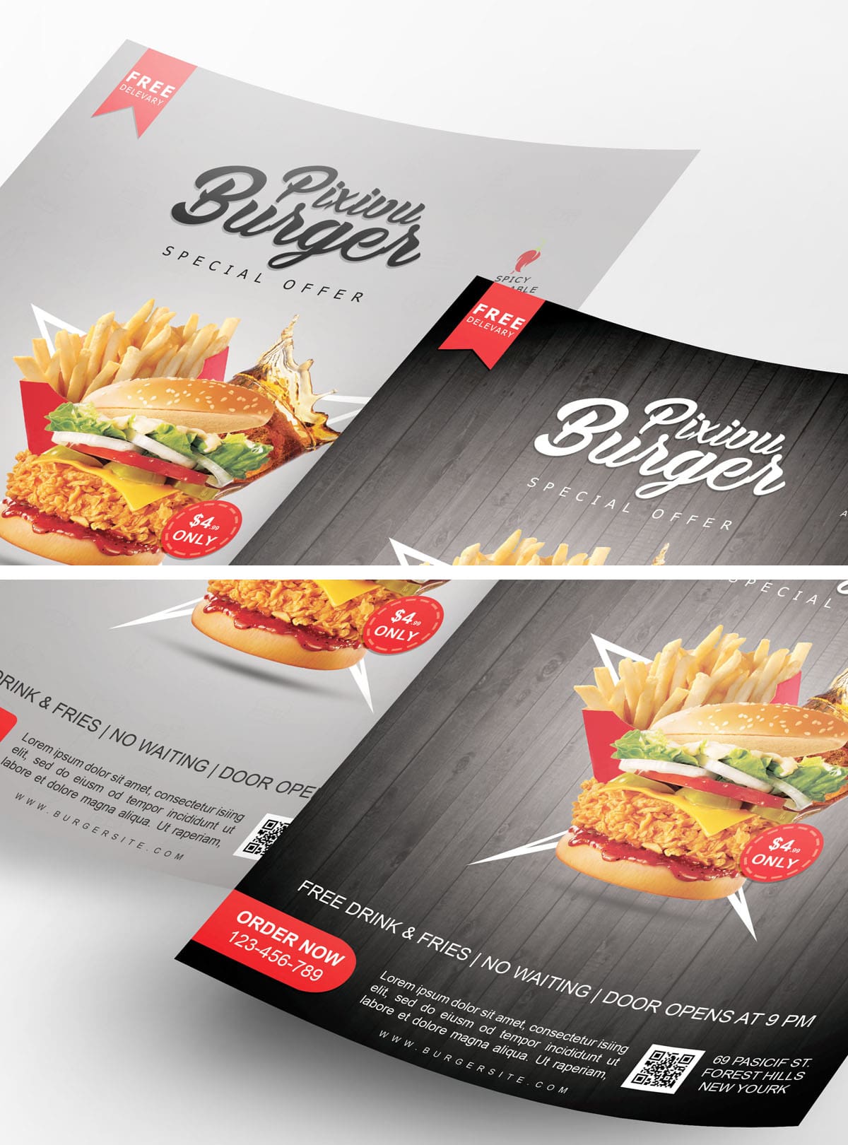 Download Free Professional Flyer PSD Mockup - Find the Perfect ...