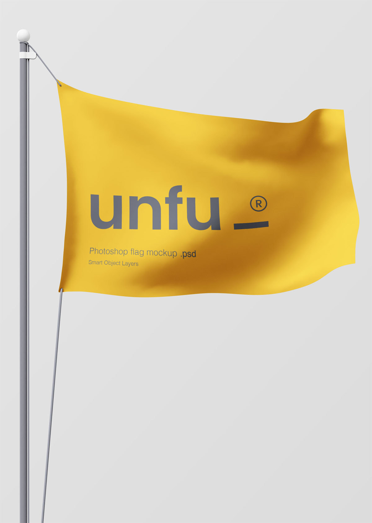 flag mockup free download