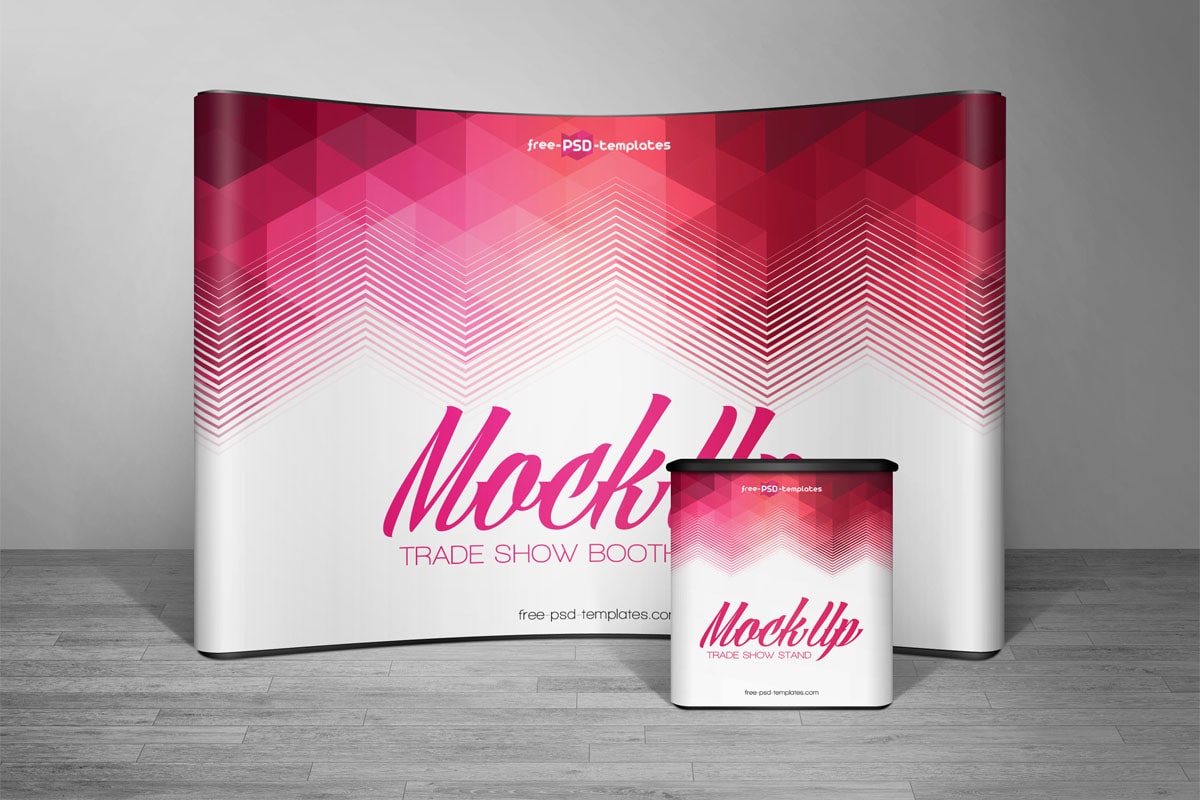 Download Free Trade Show Booth Mockup Find The Perfect Creative Mockups Freebies To Showcase Your Project To Life PSD Mockup Templates