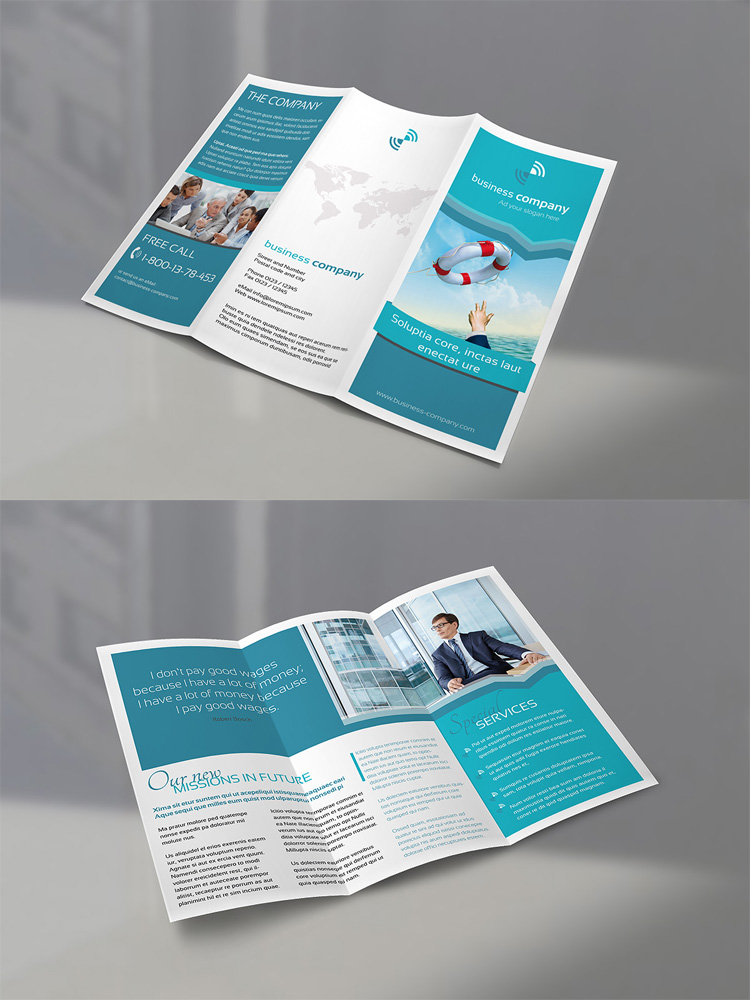Download Free Trifold Brochure Mockup By Punedesign Find The Perfect Creative Mockups Freebies To Showcase Your Project To Life
