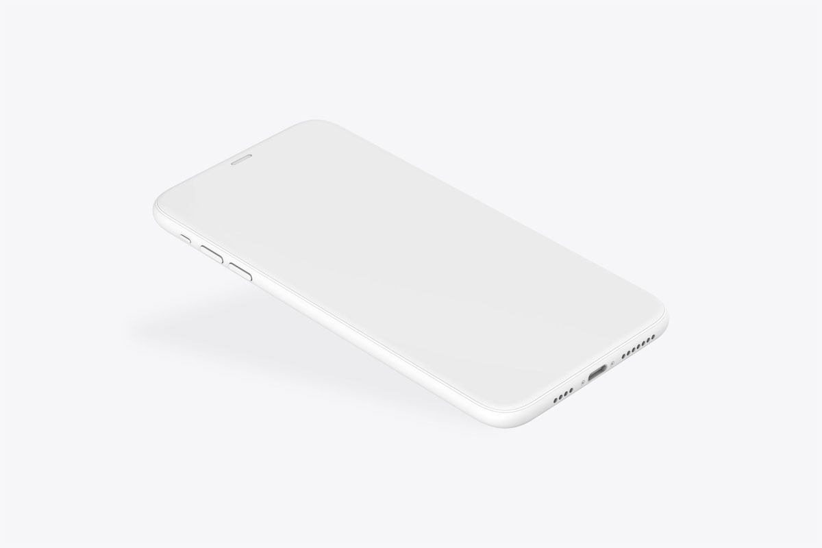 iphone clay mockup