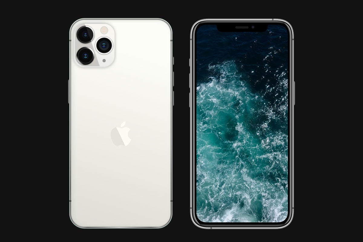 Download Iphone 11 White Mockup ~ Capri Sean