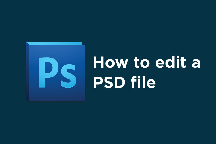 How to edit a PSD file