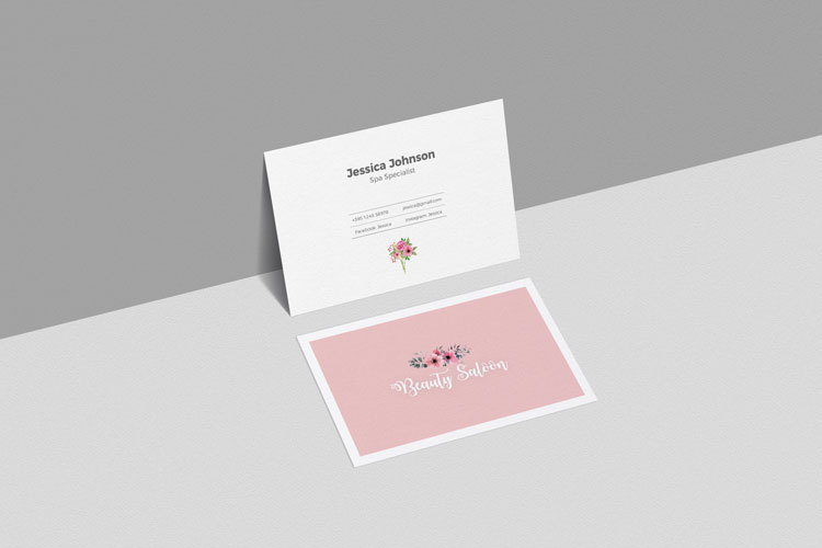 free business card mockup