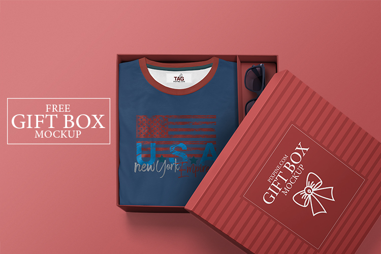 free box mockup