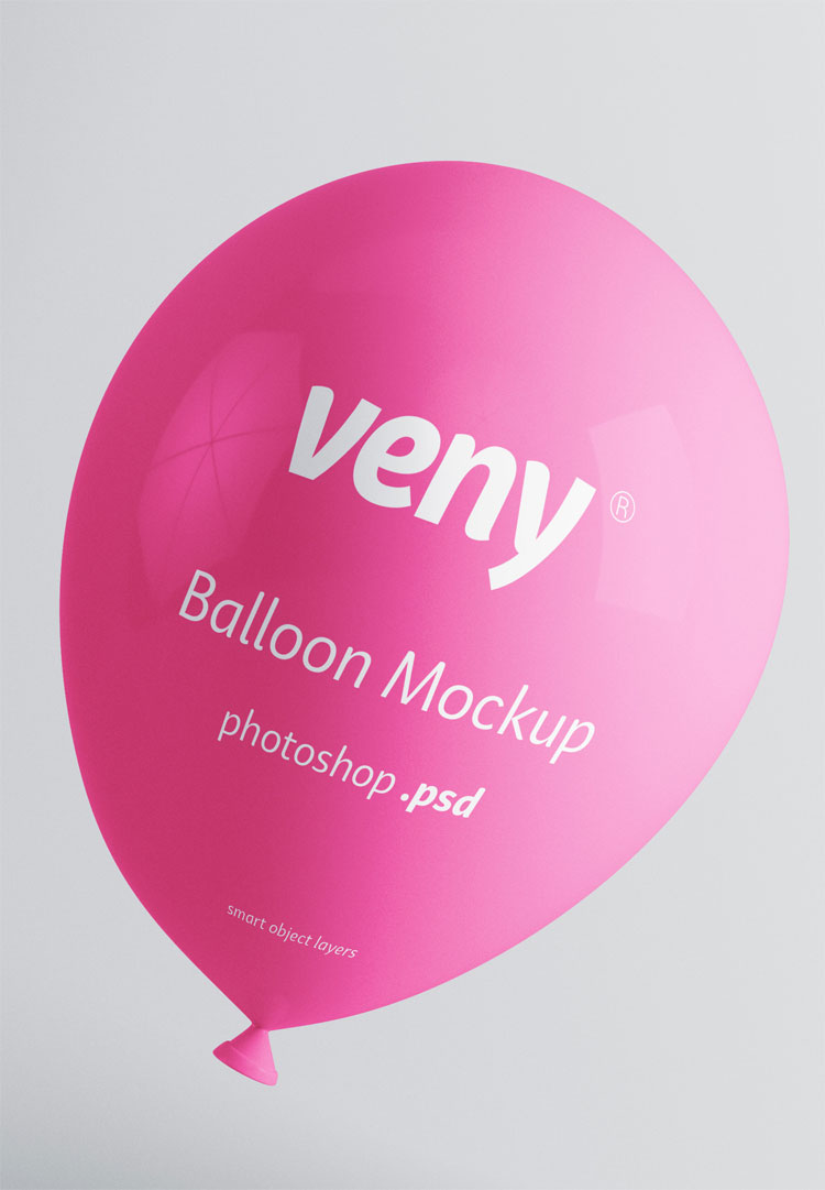 Download Free Transparent Balloon Mockup 2019 - Mockups Freebies
