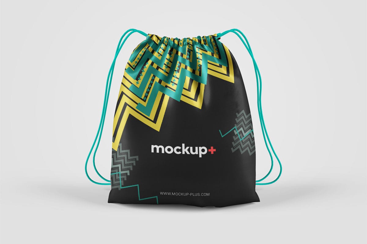 Free Drawstring Bag Mockup PSD - Find the Perfect Creative Mockups Freebies
