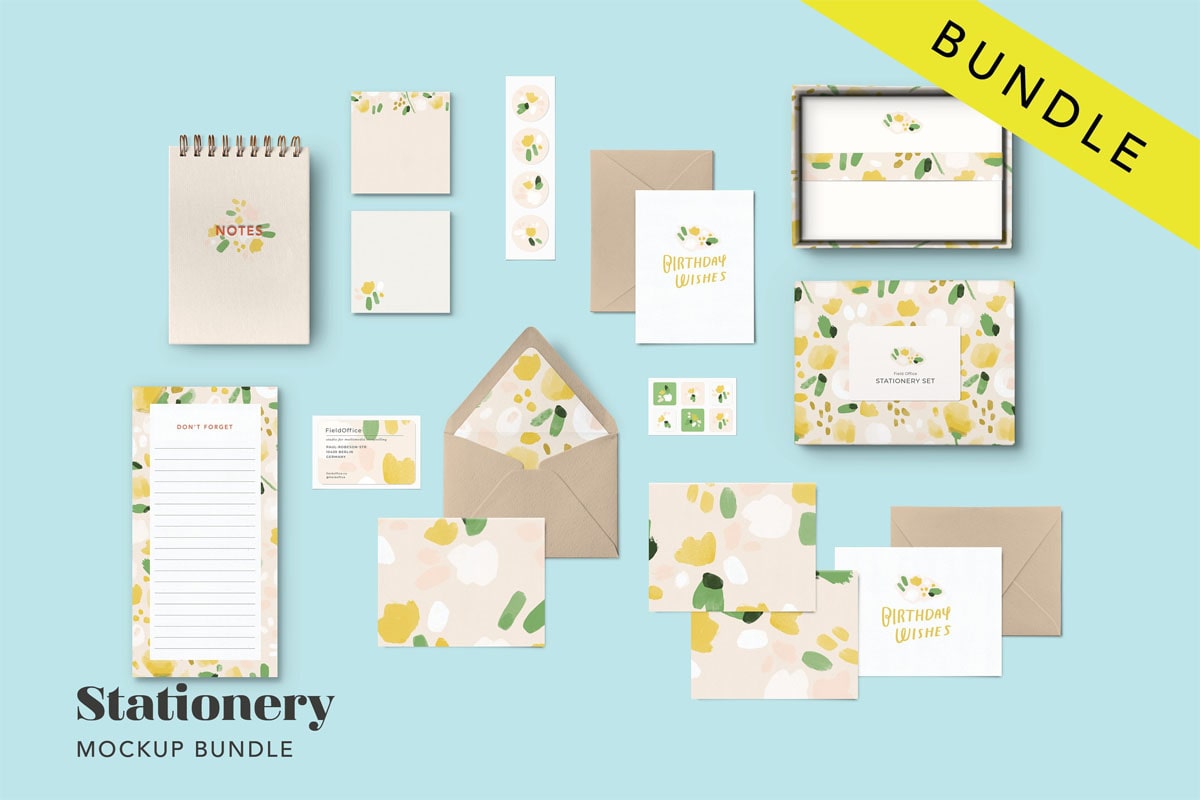 stationery mockup