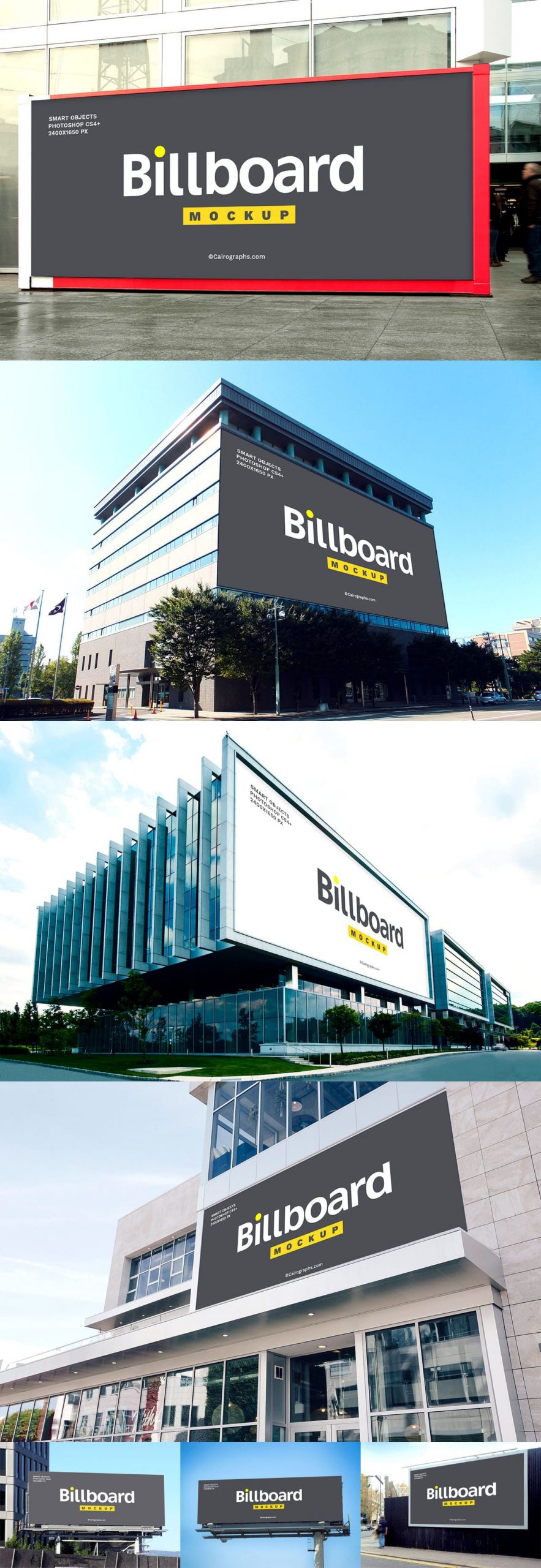 Download Free Billboards Mockups PSD - Find the Perfect Creative Mockups Freebies to Showcase your ...