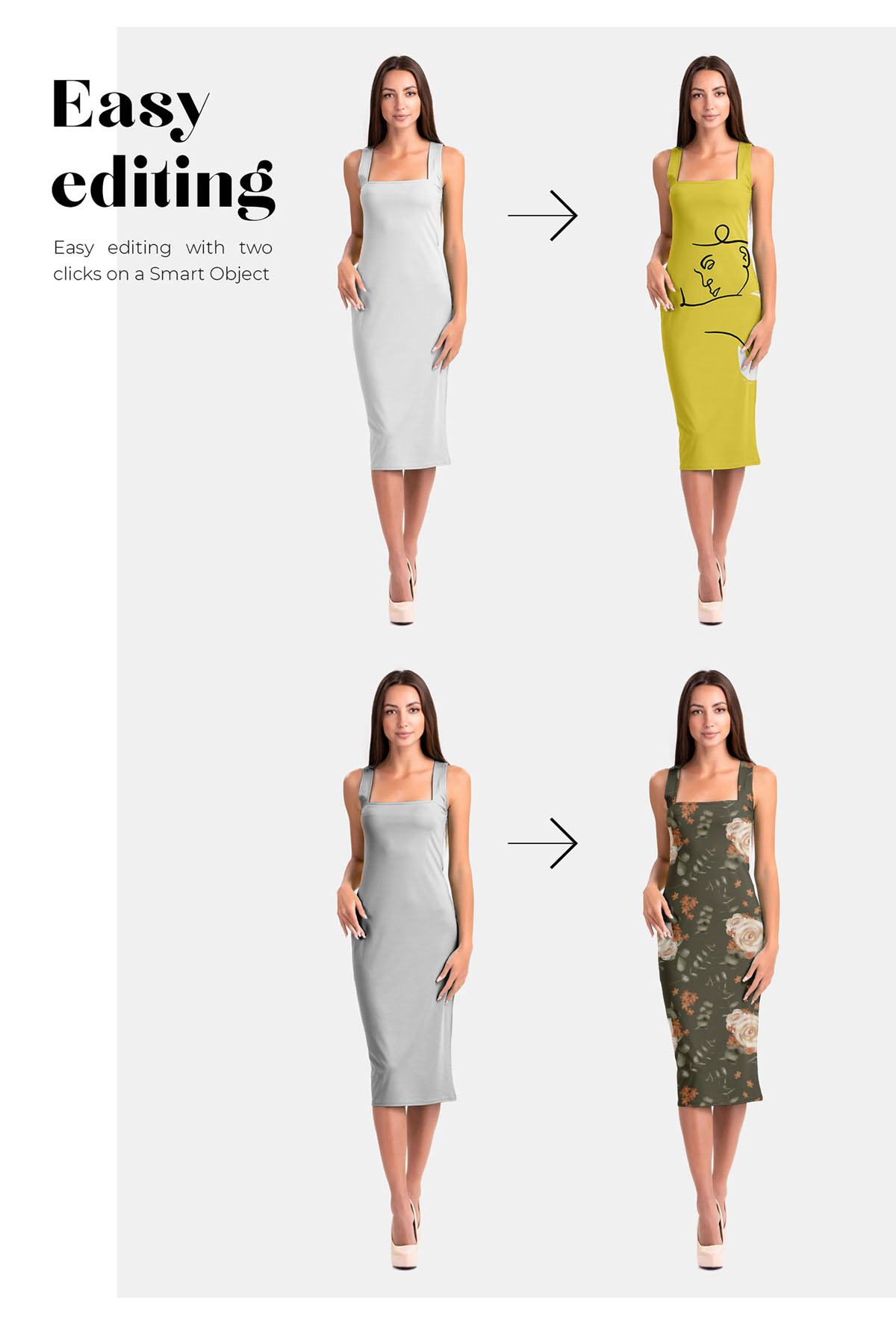Free Elegant Dress Mockup - Find the Perfect Creative ...