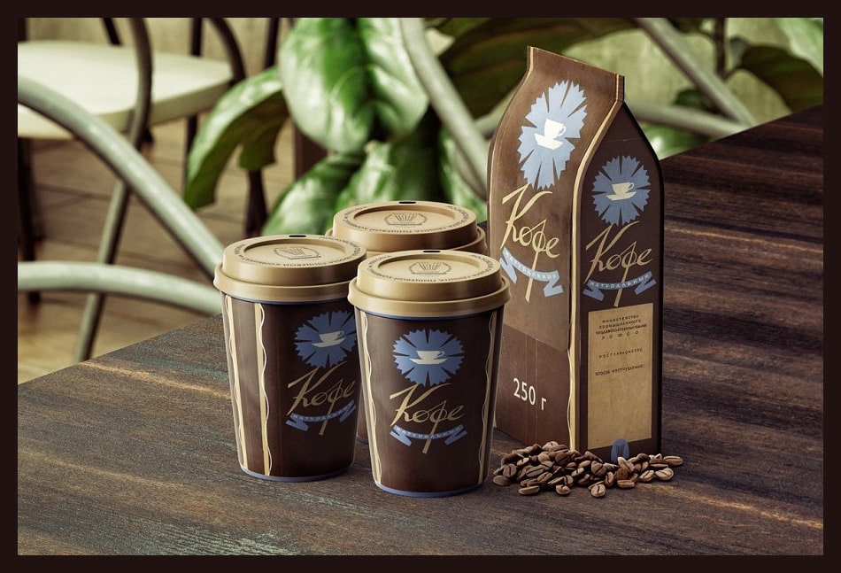 Best Coffee Bag and Cup Mockups