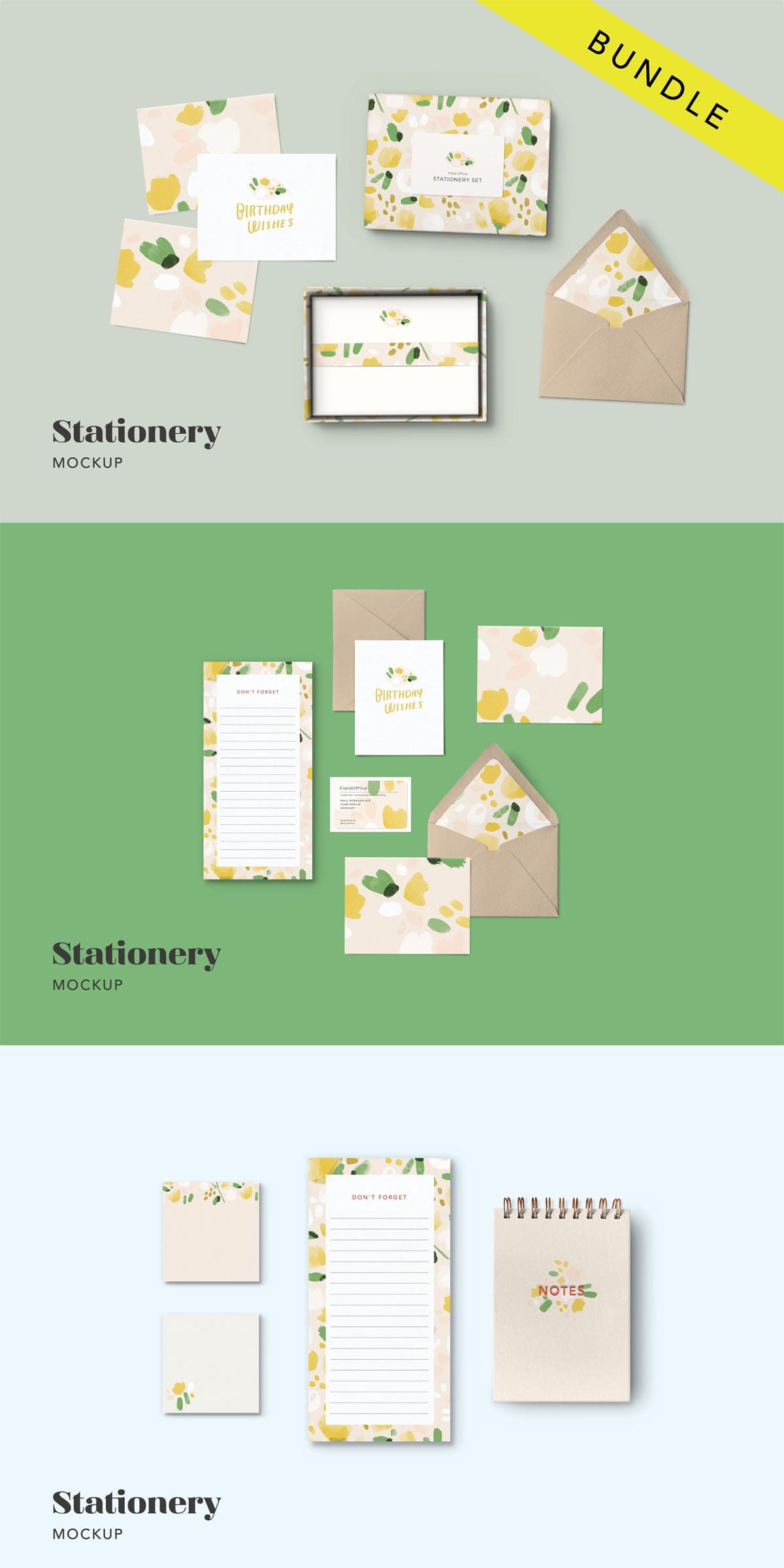 stationery mockup