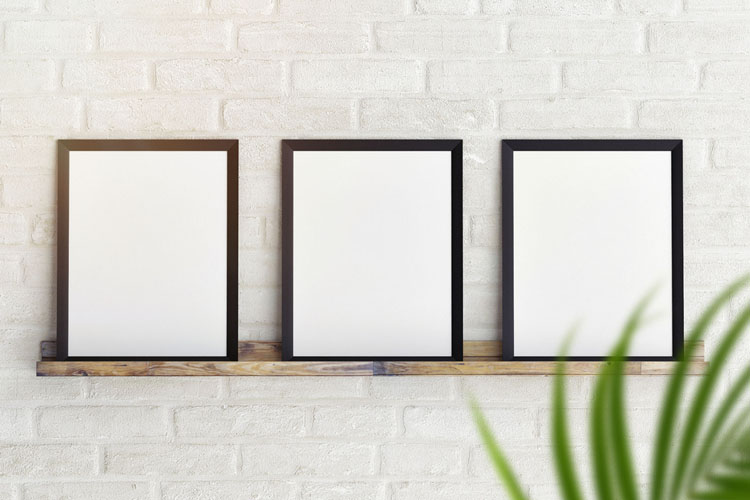 Download 3 Photo Frames Mockup - Free PSD - Mockups Freebies