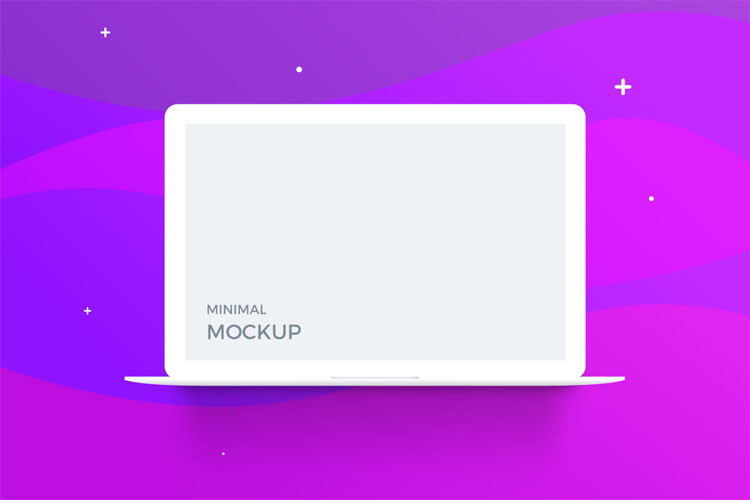 Download Free Macbook Minimal Mockup PSD 2018 - Mockups Freebies