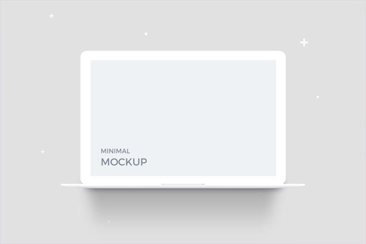 Download Free Macbook Minimal Mockup PSD 2018 - Mockups Freebies