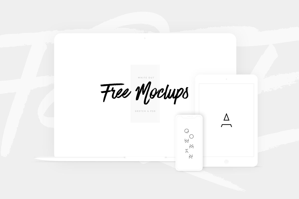 White Devices Mockups