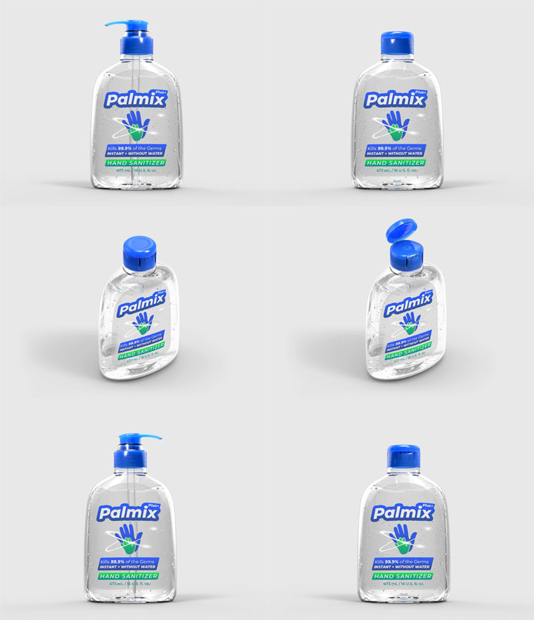 Download Free Hand Sanitizer Bottle Mockup Set Mockups Freebies PSD Mockup Templates