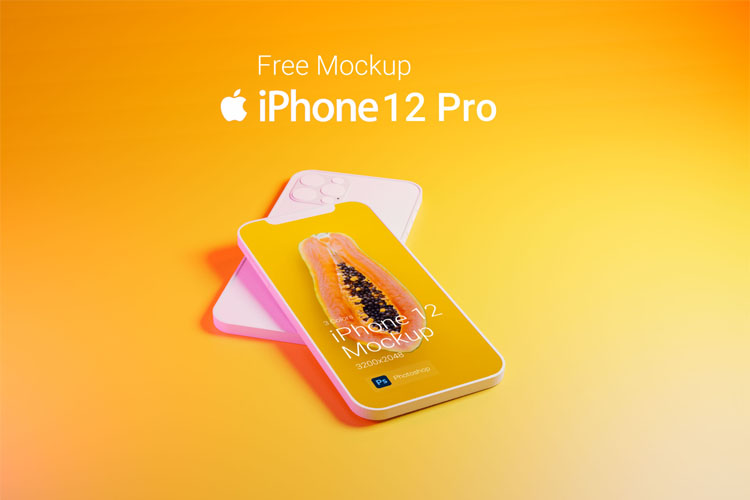 iPhone 12 Pro Free Mockup