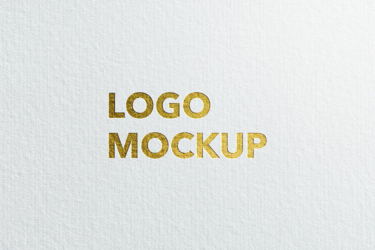 Free Luxury Logo Mockup PSD