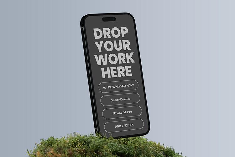 Free iPhone 14 Mockup