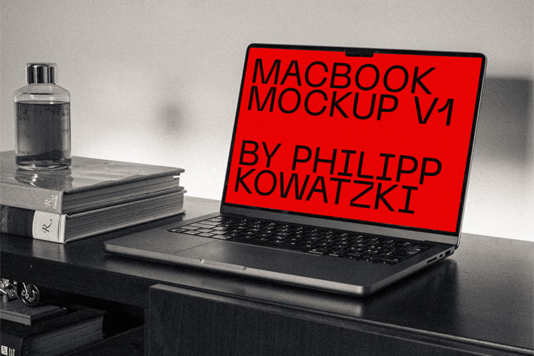 Free Macbook Pro Mockup 4K